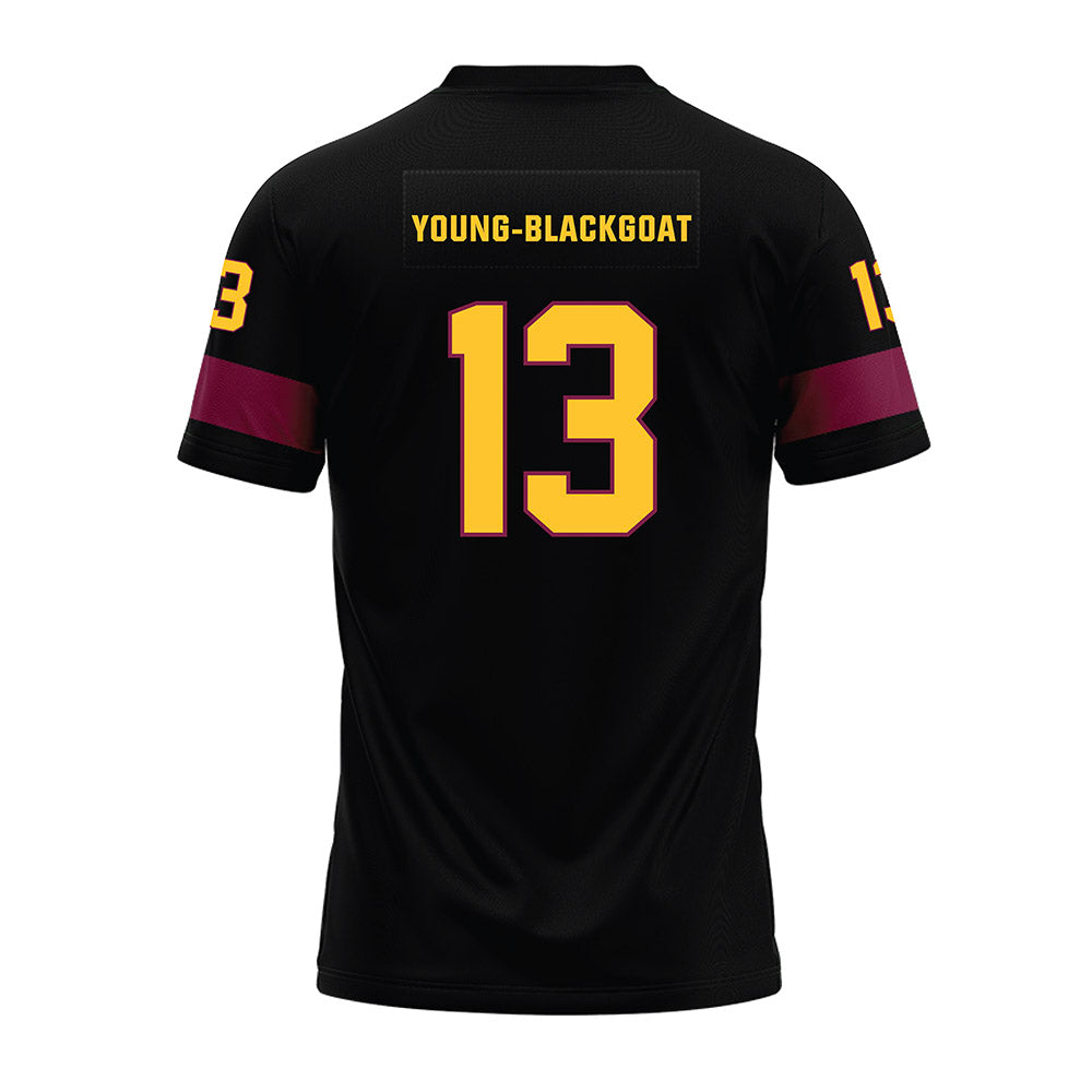 Arizona State - NCAA Football : Prayer Young-Blackgoat - Premium Football Jersey-1
