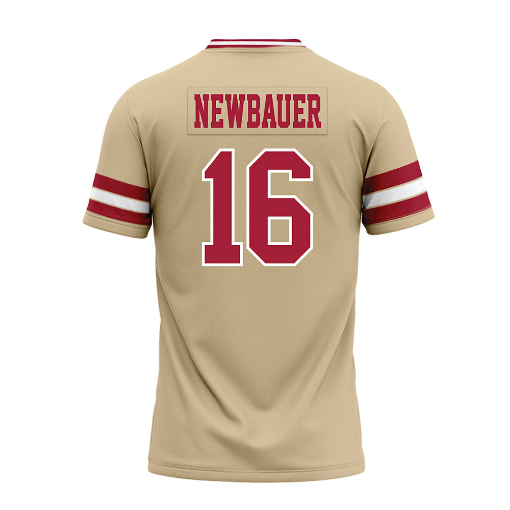 Oklahoma - NCAA Football : Whitt Newbauer - Premium Football Jersey-1