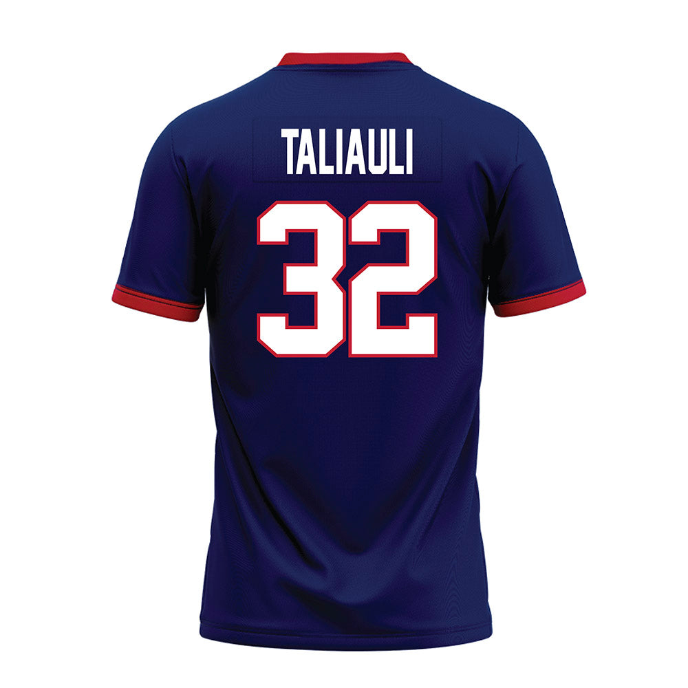 Arizona - NCAA Football : Nela Taliauli - Blue Premium Football Jersey-1