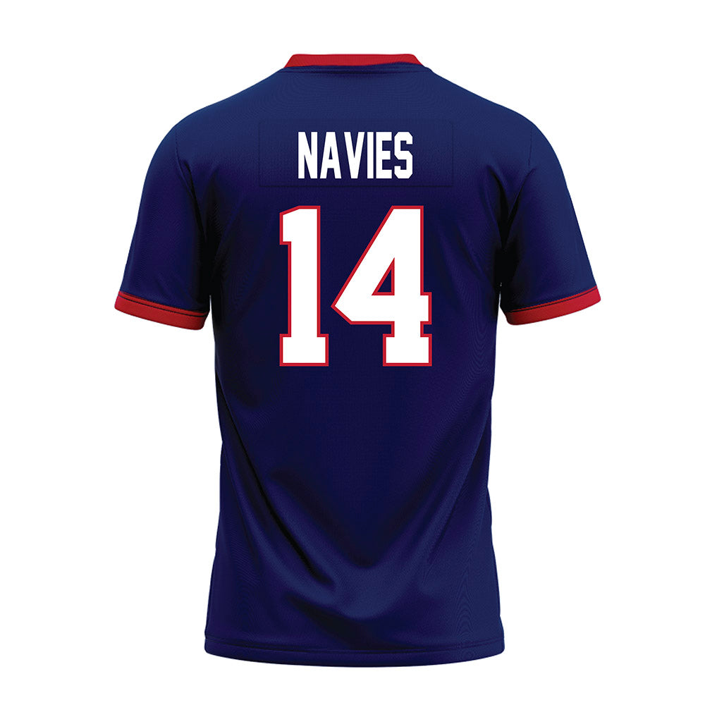 Arizona - NCAA Football : Hannibal Navies - Blue Premium Football Jersey-1