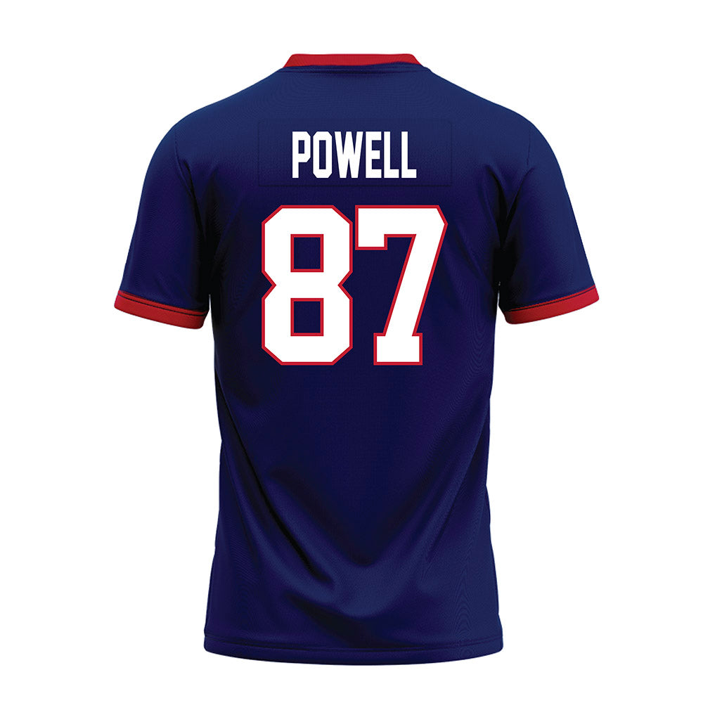 Arizona - NCAA Football : Tyler Powell - Blue Premium Football Jersey-1