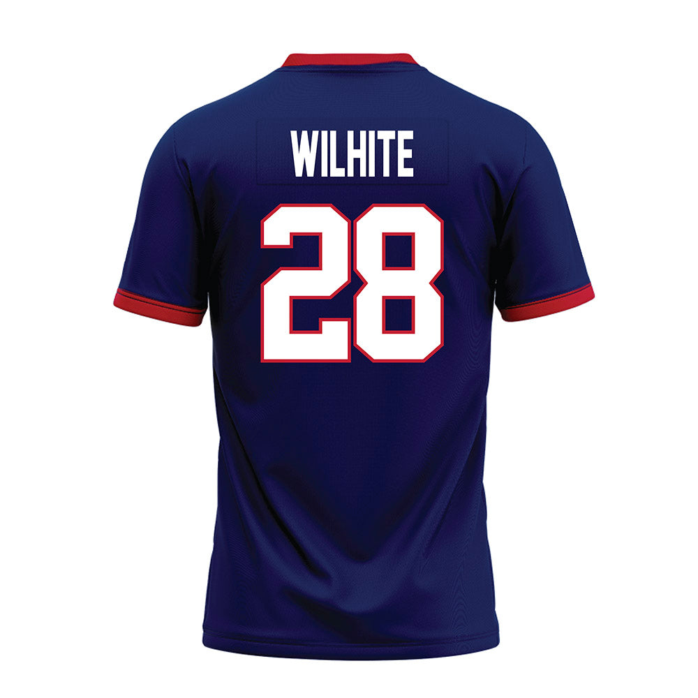 Arizona - NCAA Football : Anthony Wilhite - Blue Premium Football Jersey-1