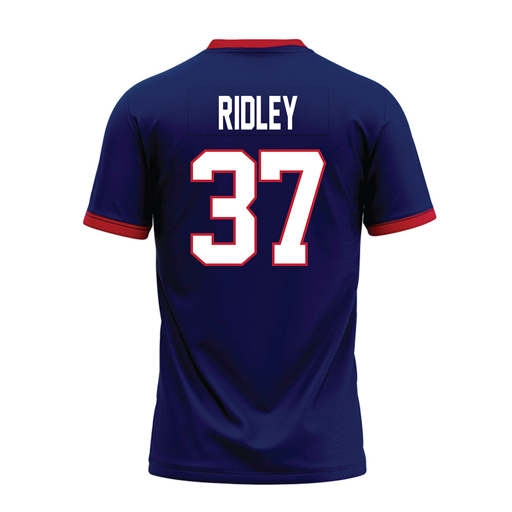 Arizona - NCAA Football : Chase Ridley - Blue Premium Football Jersey-1