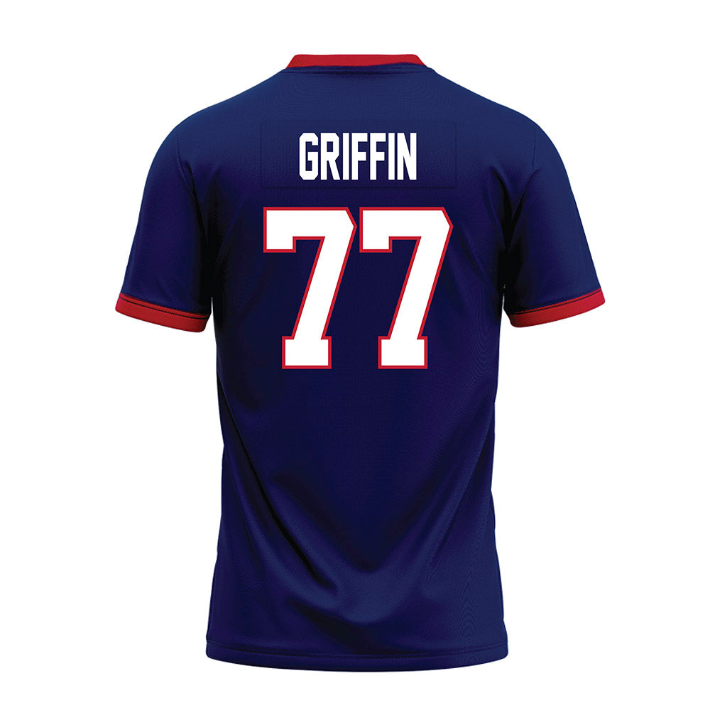 Arizona - NCAA Football : Jake Griffin - Blue Premium Football Jersey-1