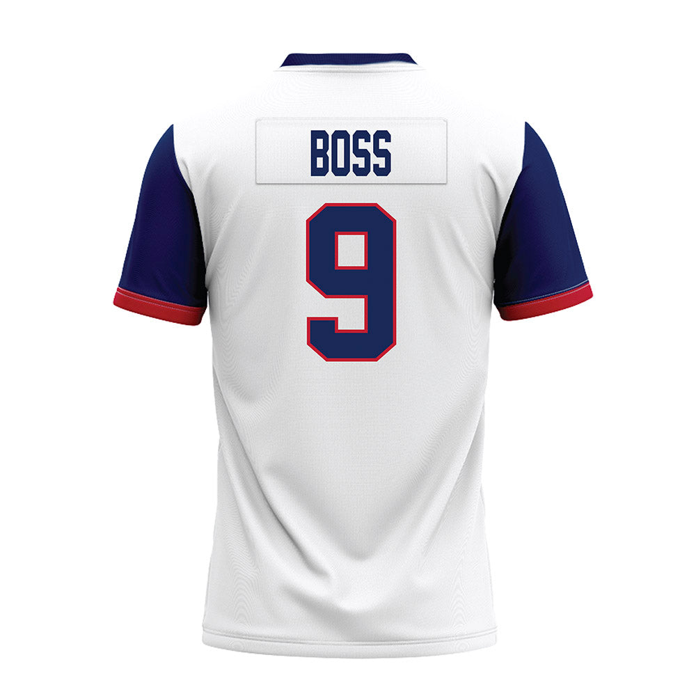 Arizona - NCAA Football : Tyrese Boss - White Premium Football Jersey-1