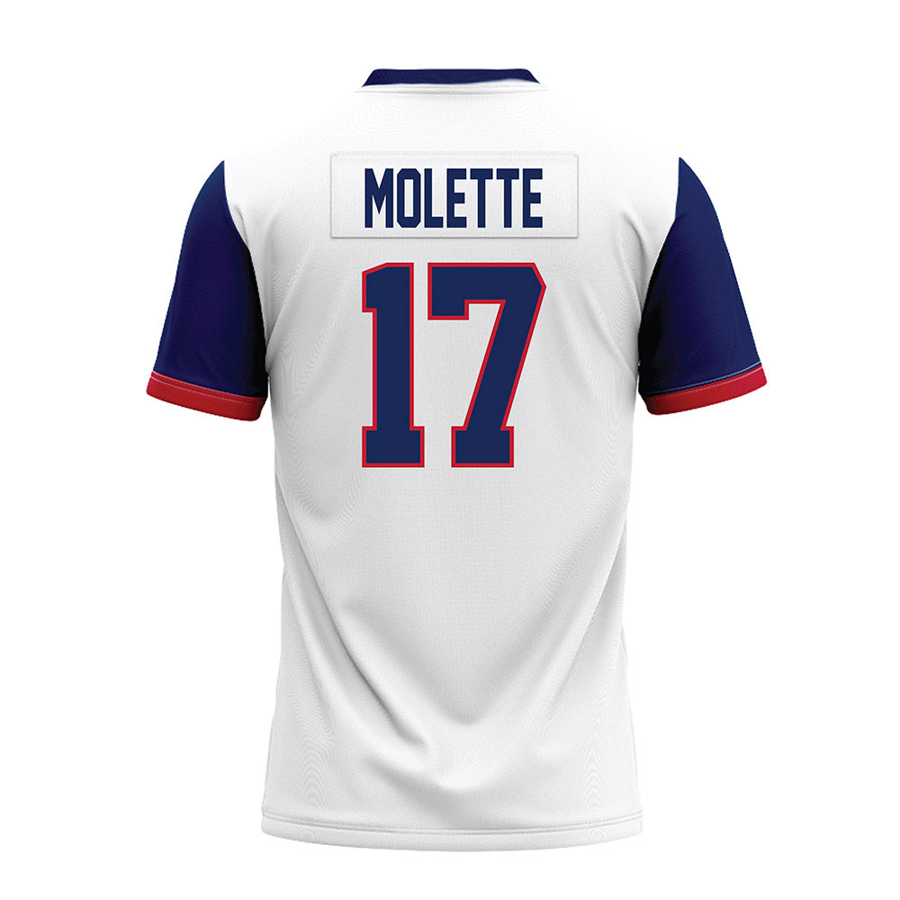 Arizona - NCAA Football : Lee Molette - White Premium Football Jersey-1