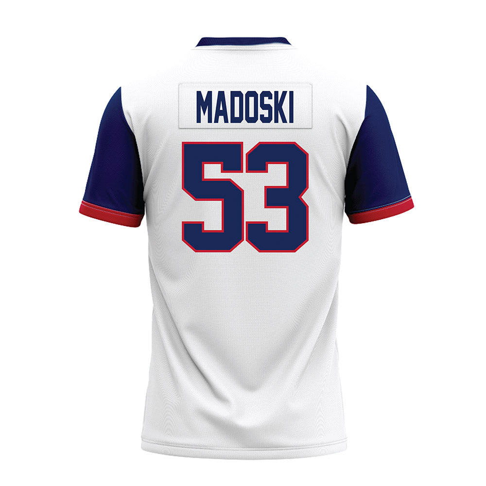 Arizona - NCAA Football : Christian Madoski - White Premium Football Jersey