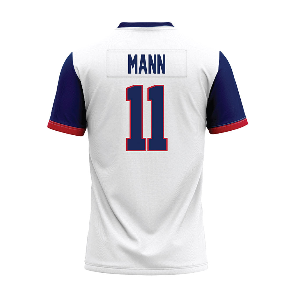 Arizona - NCAA Football : Jabari Mann - White Premium Football Jersey-1