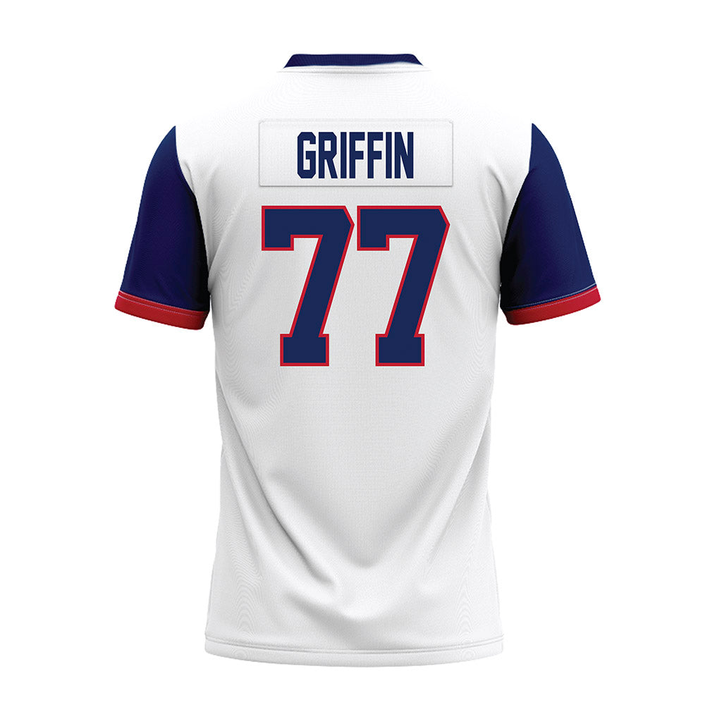 Arizona - NCAA Football : Jake Griffin - White Premium Football Jersey-1