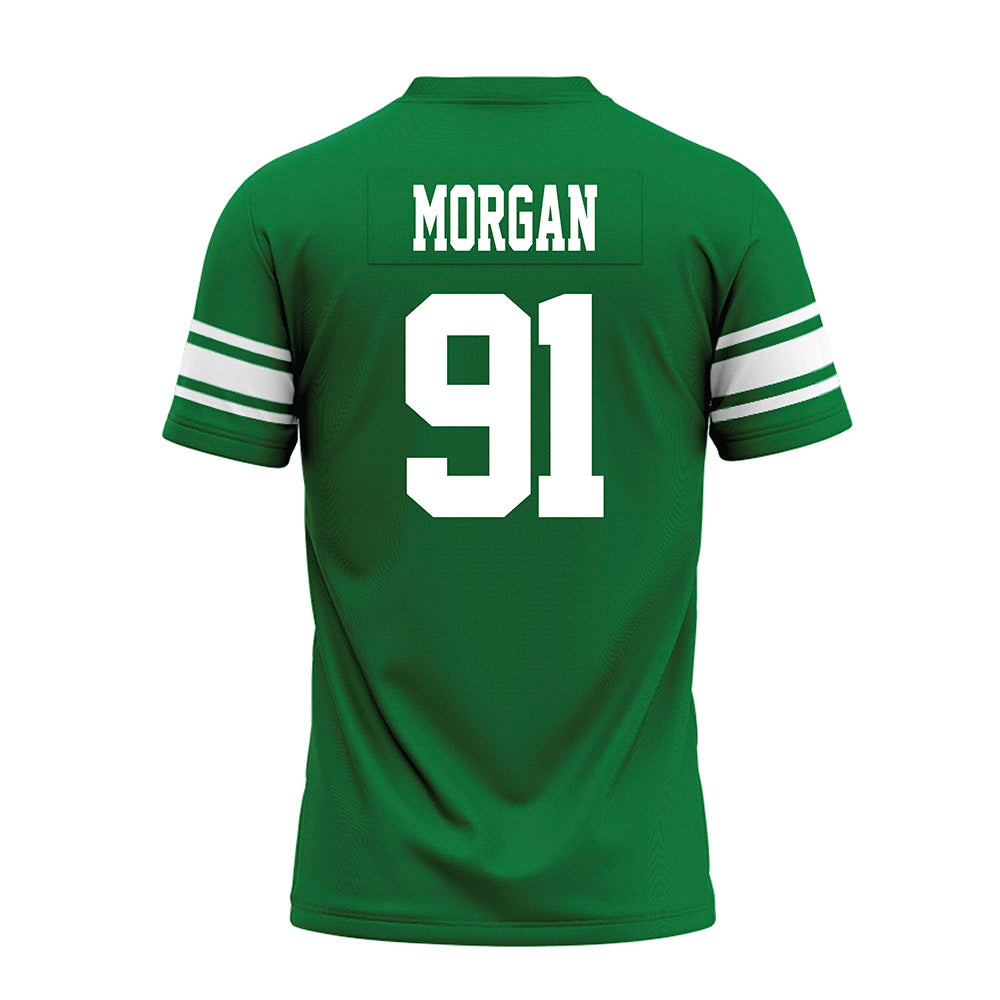 North Texas - NCAA Football : Demetrie Morgan - Green Premium Football Jersey-1