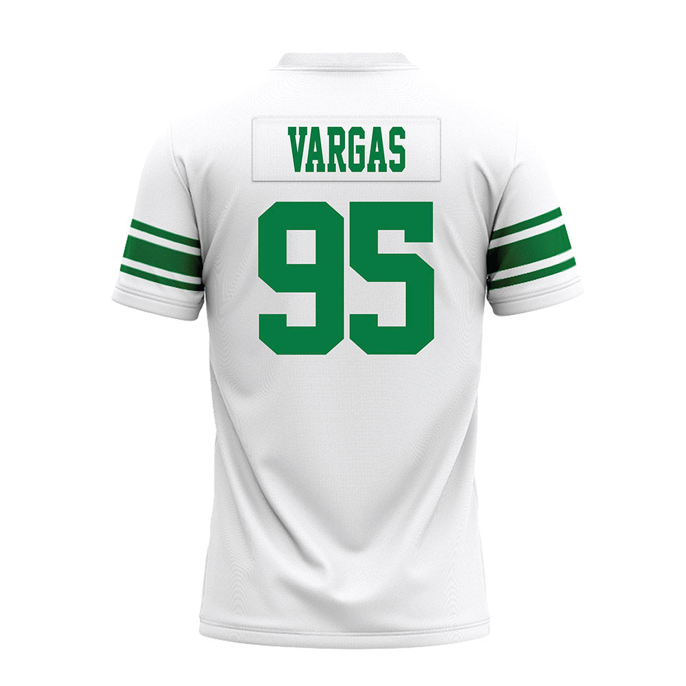 North Texas - NCAA Football : Rudy Vargas - White Premium Football Jersey-1