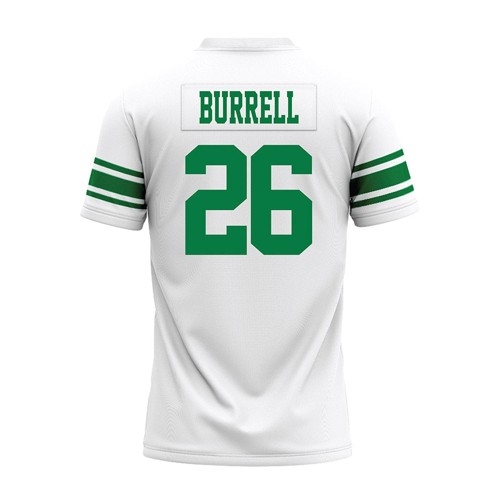 North Texas - NCAA Football : Smaje Burrell - White Premium Football Jersey-1