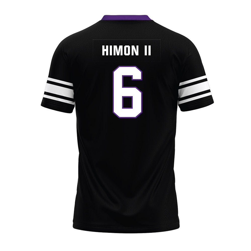 Northwestern - NCAA Football : Joseph Himon II - Black Premium Football Jersey-1