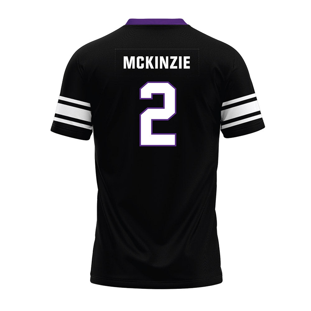 Northwestern - NCAA Football : Kobie McKinzie - Black Premium Football Jersey-1