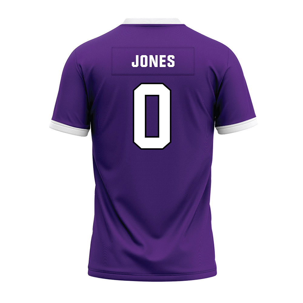 Northwestern - NCAA Football : Alijah Jones - Purple Premium Football Jersey-1