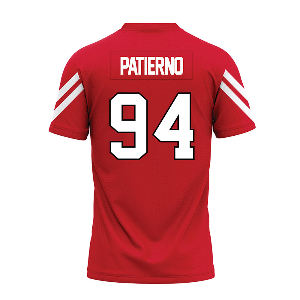 Marist - NCAA Football : Joey Patierno - Red Premium Football Jersey-1