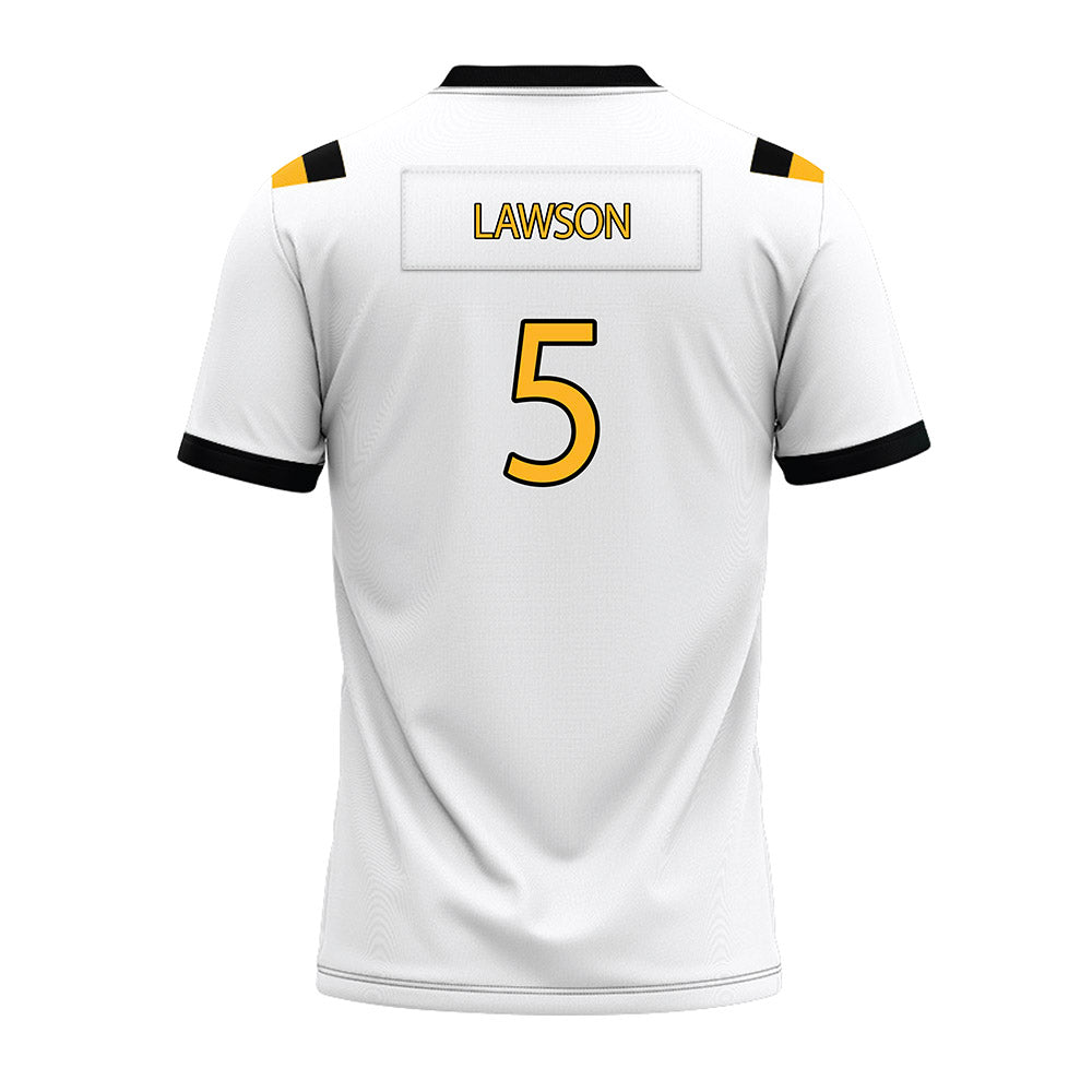 Kennesaw - NCAA Football : TayVion Lawson - White Premium Football Jersey-1