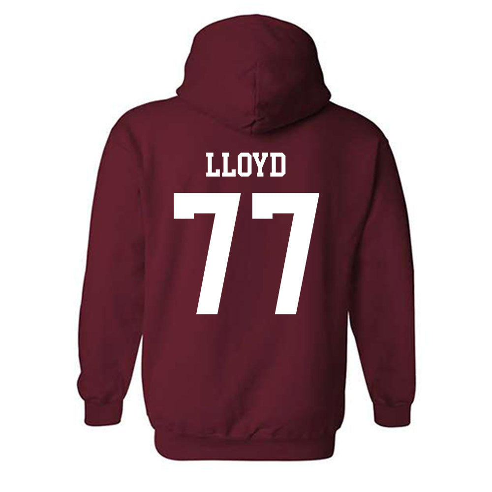 Alabama - NCAA Football : Jackson Lloyd - Classic Shersey Hooded Sweatshirt-1