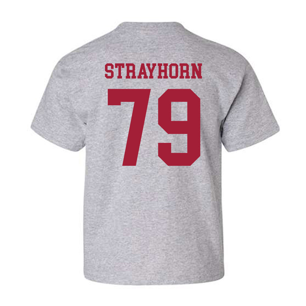 Alabama - NCAA Football : Kaden Strayhorn - Generic Shersey Youth T-Shirt-3