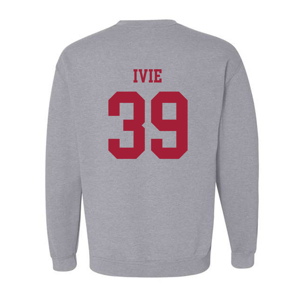 Alabama - NCAA Football : Jake Ivie - Generic Shersey Crewneck Sweatshirt-3
