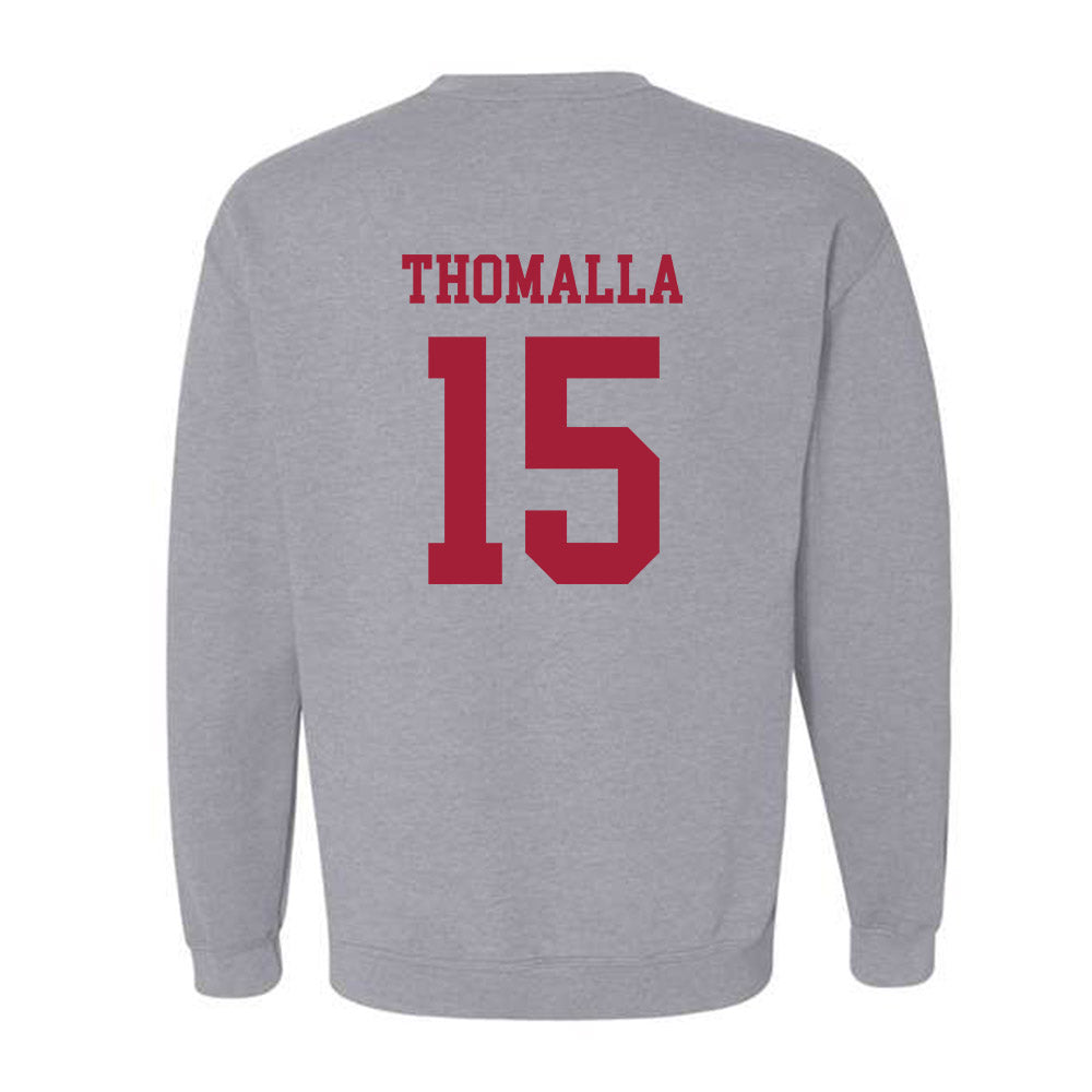 Alabama - NCAA Football : Jett Thomalla - Generic Shersey Crewneck Sweatshirt-3