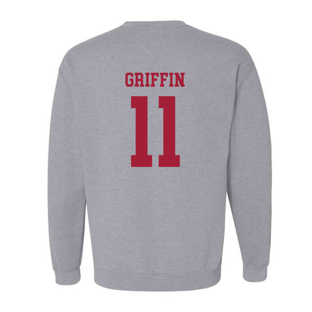 Alabama - NCAA Football : Xavier Griffin - Generic Shersey Crewneck Sweatshirt-3