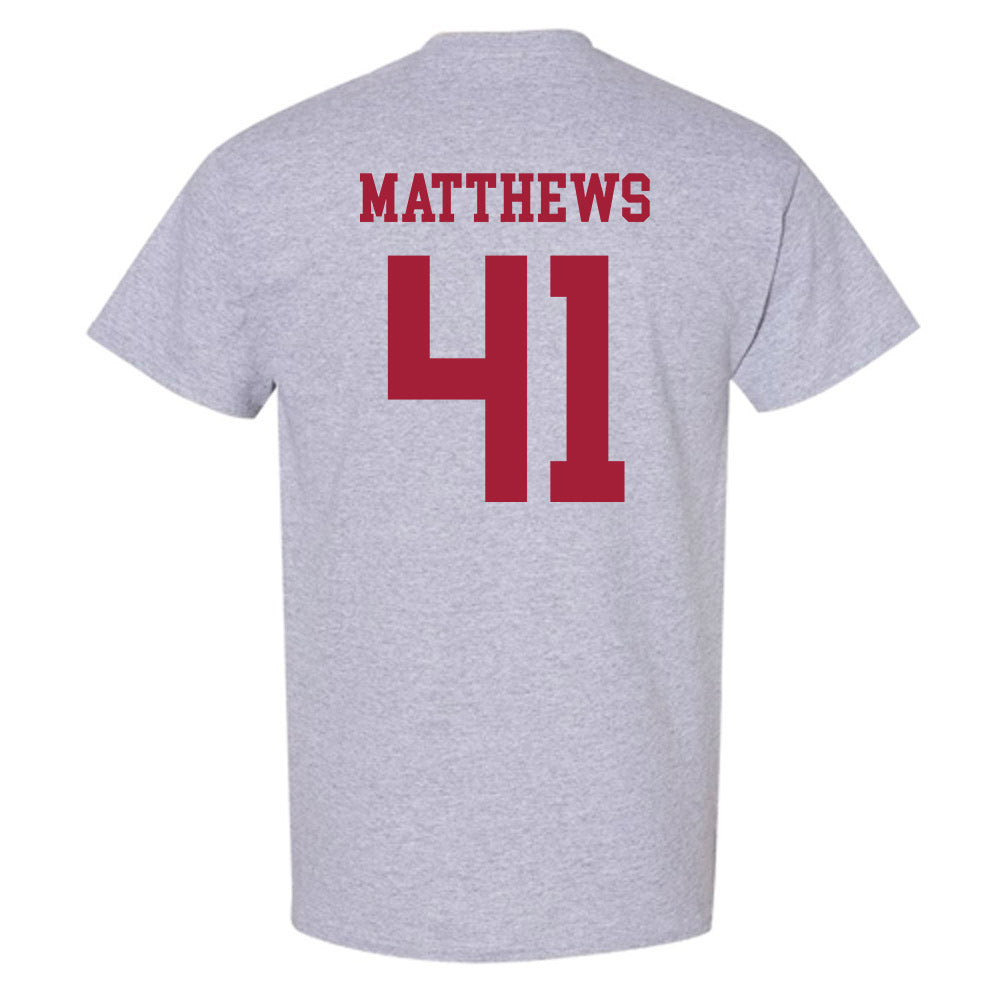 Alabama - NCAA Football : Jamarion Matthews - Generic Shersey T-Shirt-3