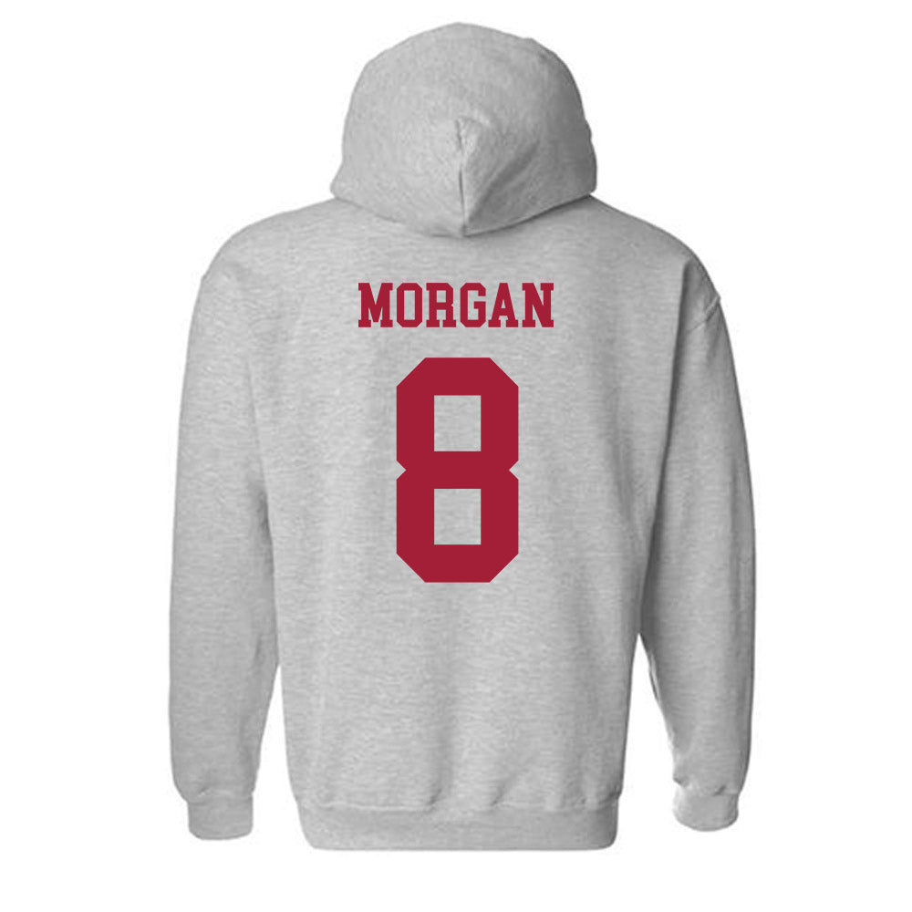 Alabama - NCAA Football : Cederian Morgan - Generic Shersey Hooded Sweatshirt-3