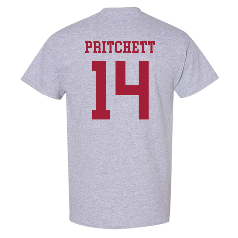 Alabama - NCAA Football : Marshall Pritchett - Generic Shersey T-Shirt-3
