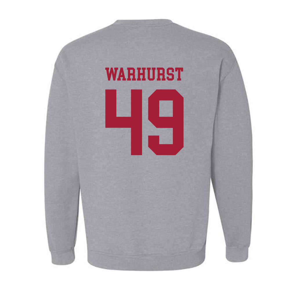 Alabama - NCAA Football : Conner Warhurst - Generic Shersey Crewneck Sweatshirt-3