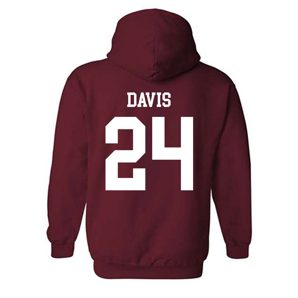Alabama - Men's Basketball Alumni : Charvez Davis - Classic Shersey Hooded Sweatshirt