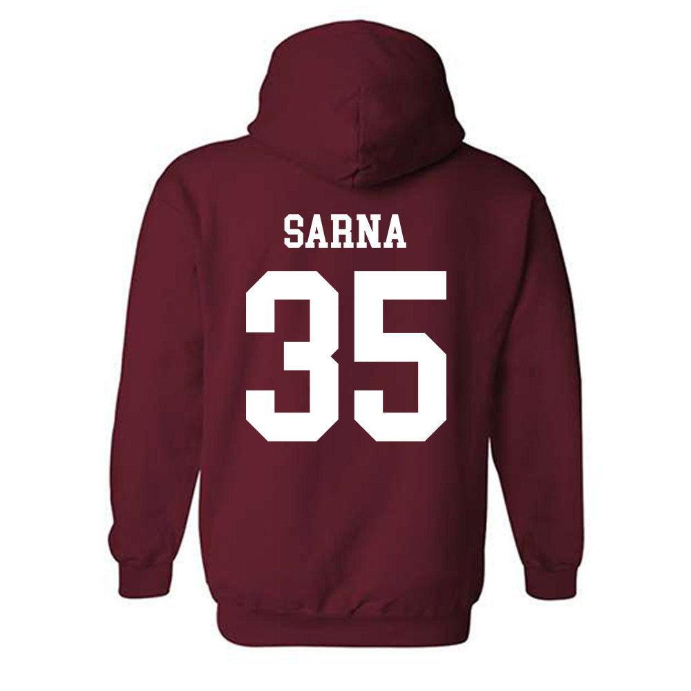 Alabama - NCAA Baseball : Owen Sarna - Classic Shersey Hooded Sweatshirt-1