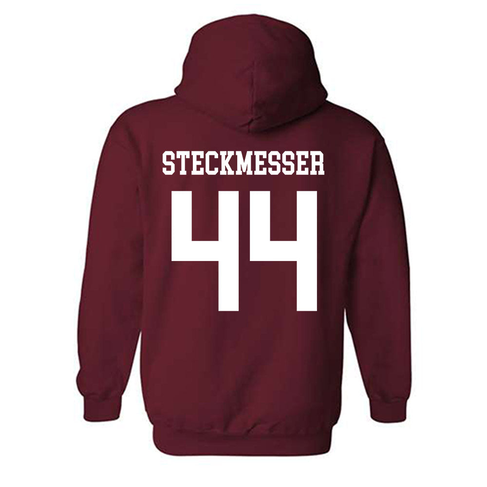 Alabama - NCAA Baseball : Evan Steckmesser - Classic Shersey Hooded Sweatshirt-1