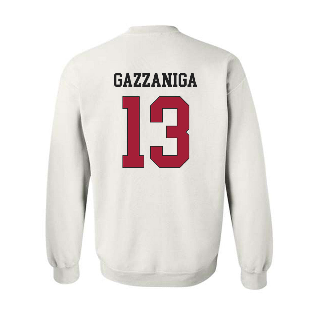 Alabama - NCAA Football : John Gazzaniga - Crewneck Sweatshirt-1