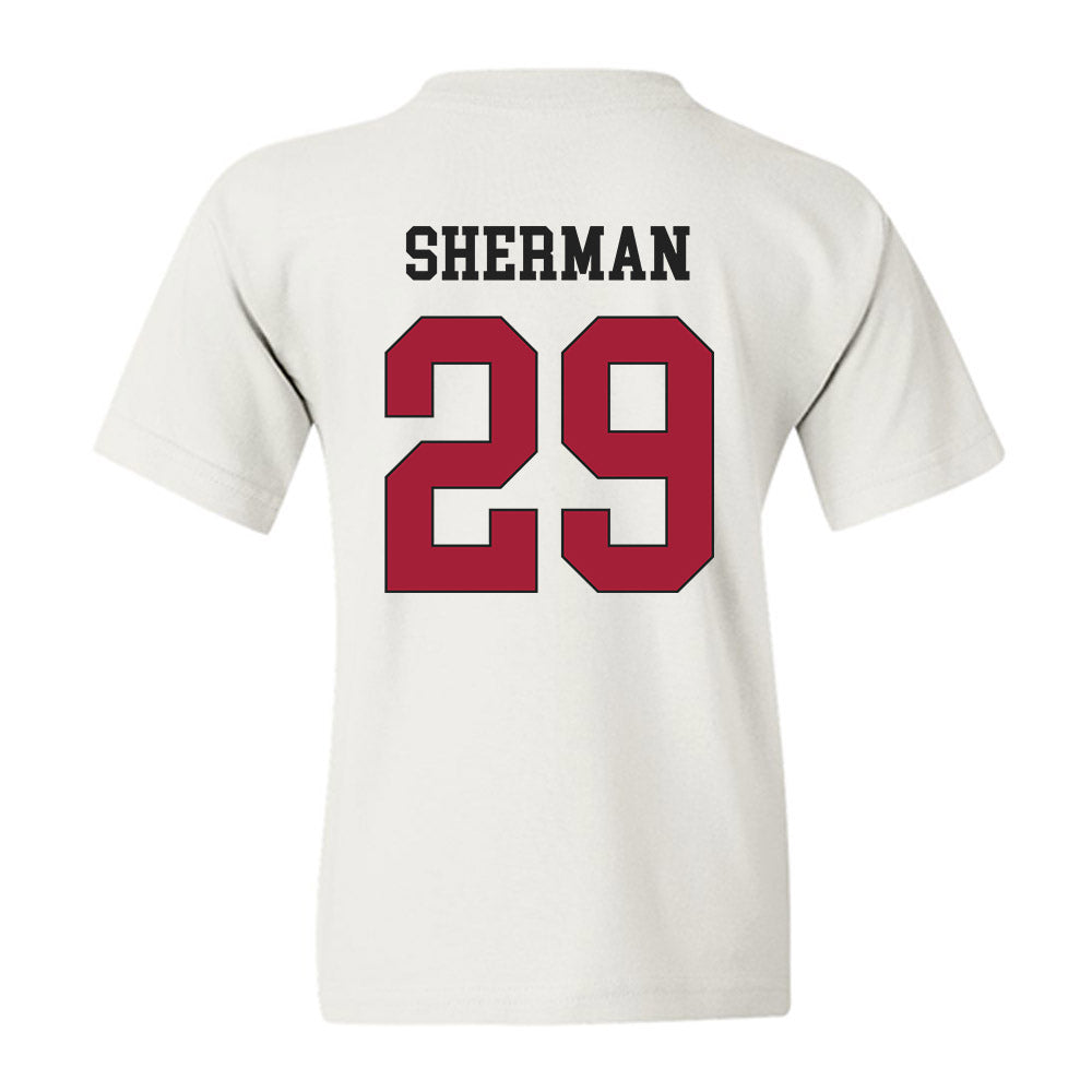 Alabama - NCAA Football : Nick Sherman - Youth T-Shirt-1