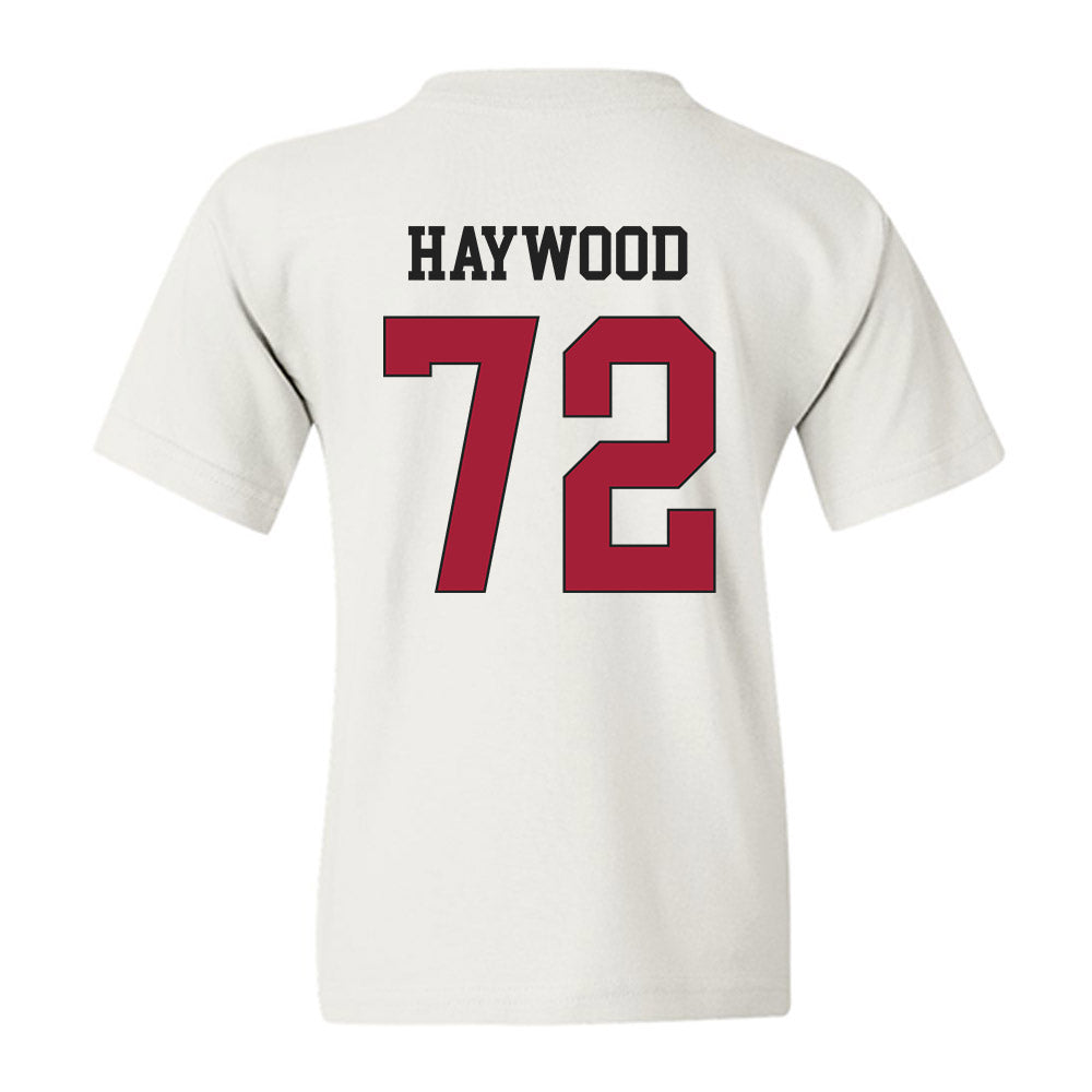Alabama - NCAA Football : Ty Haywood - Youth T-Shirt-1