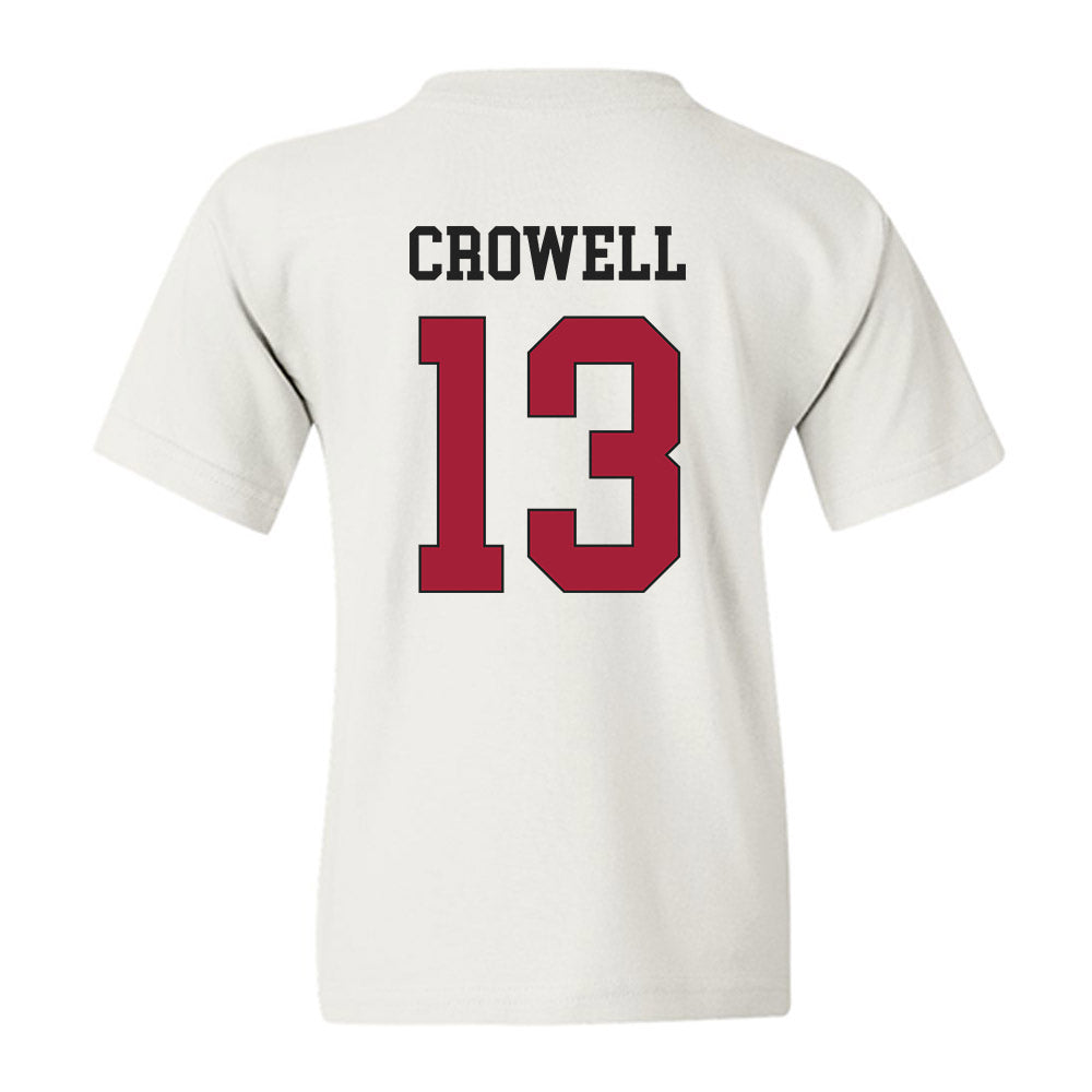 Alabama - NCAA Football : EJ Crowell - Youth T-Shirt-1