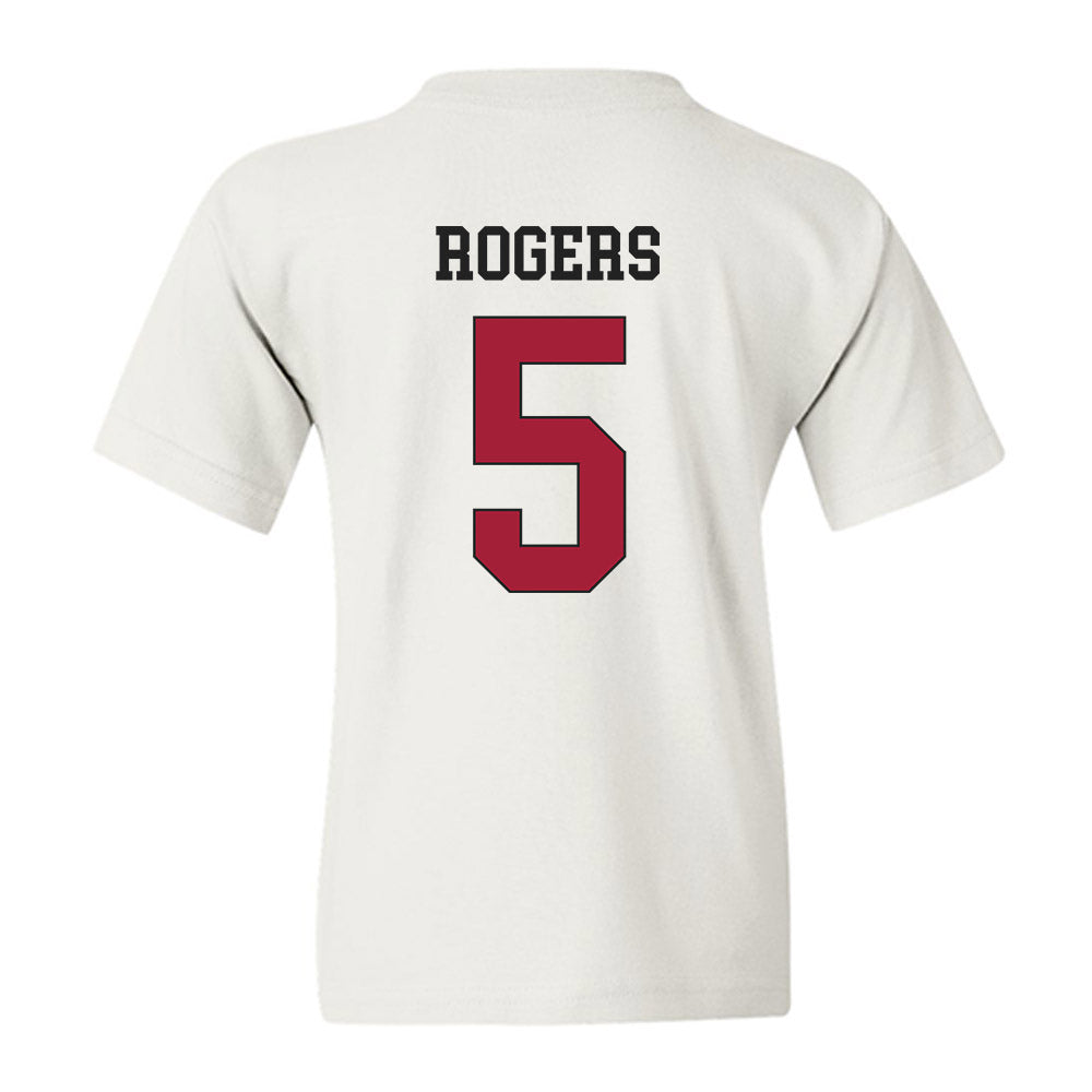 Alabama - NCAA Football : Noah Rogers - Youth T-Shirt-1