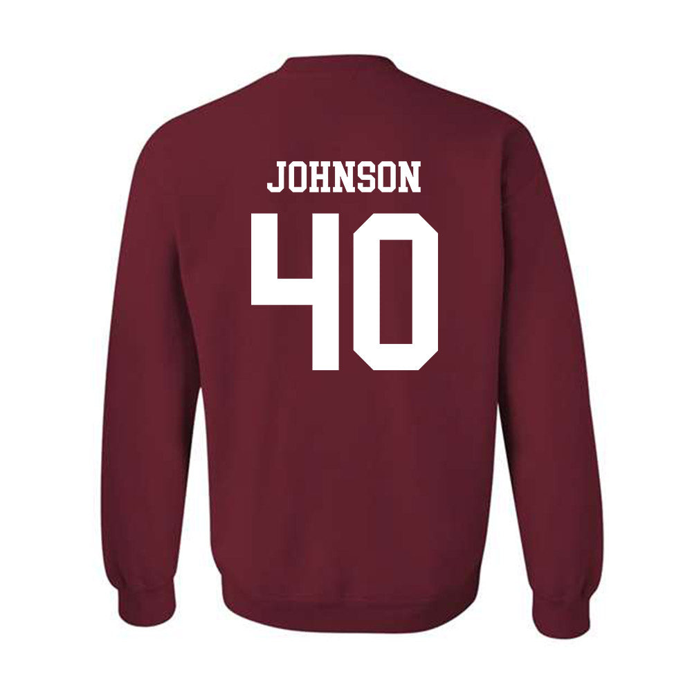 Alabama - NCAA Football : Grant Johnson - Classic Shersey Crewneck Sweatshirt-1