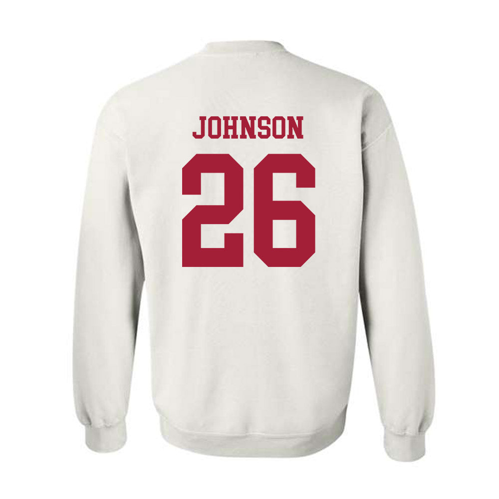 Alabama - NCAA Football : Mhari Johnson - Vintage Shersey Crewneck Sweatshirt-1