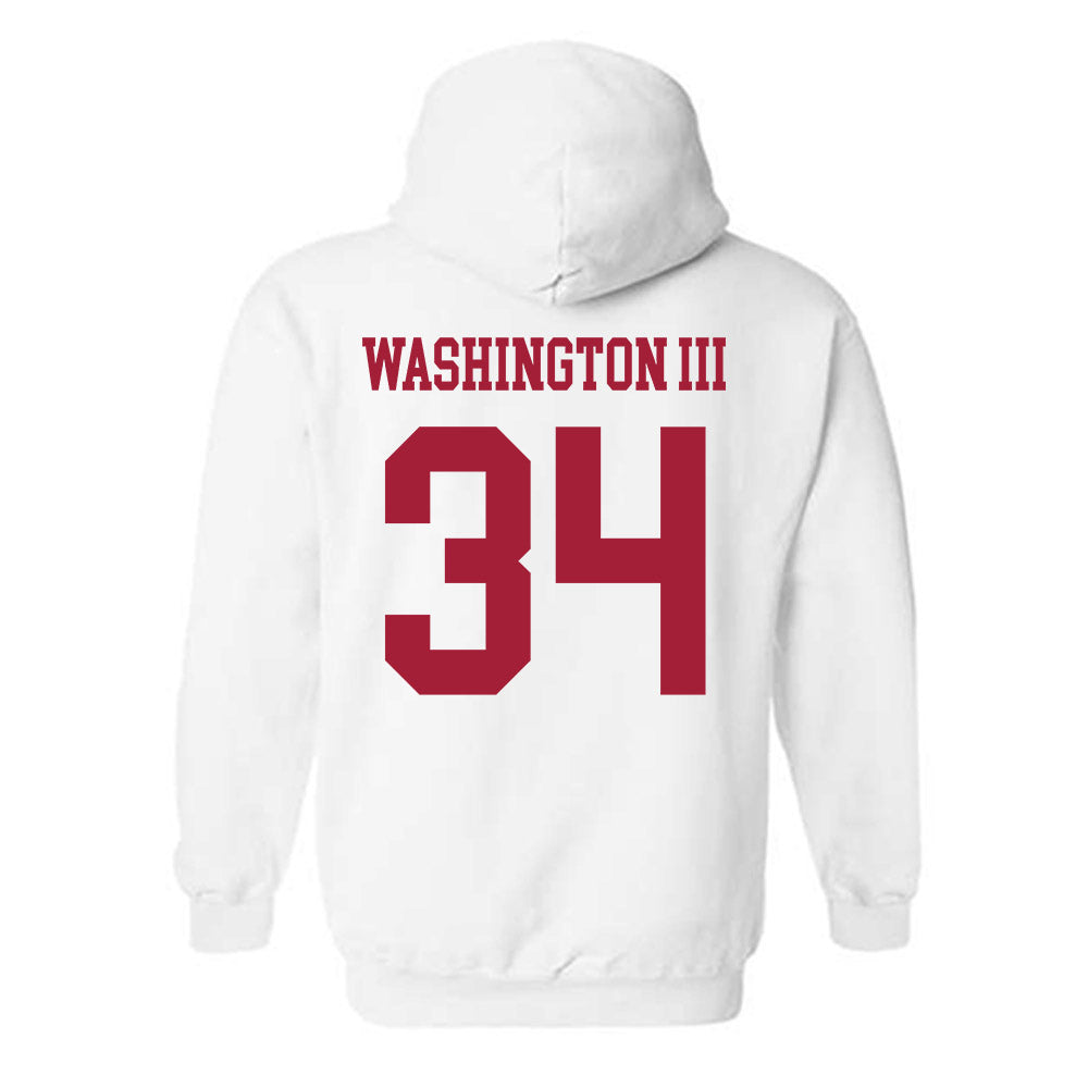 Alabama - NCAA Football : Jessie Washington III - Vintage Shersey Hooded Sweatshirt-1