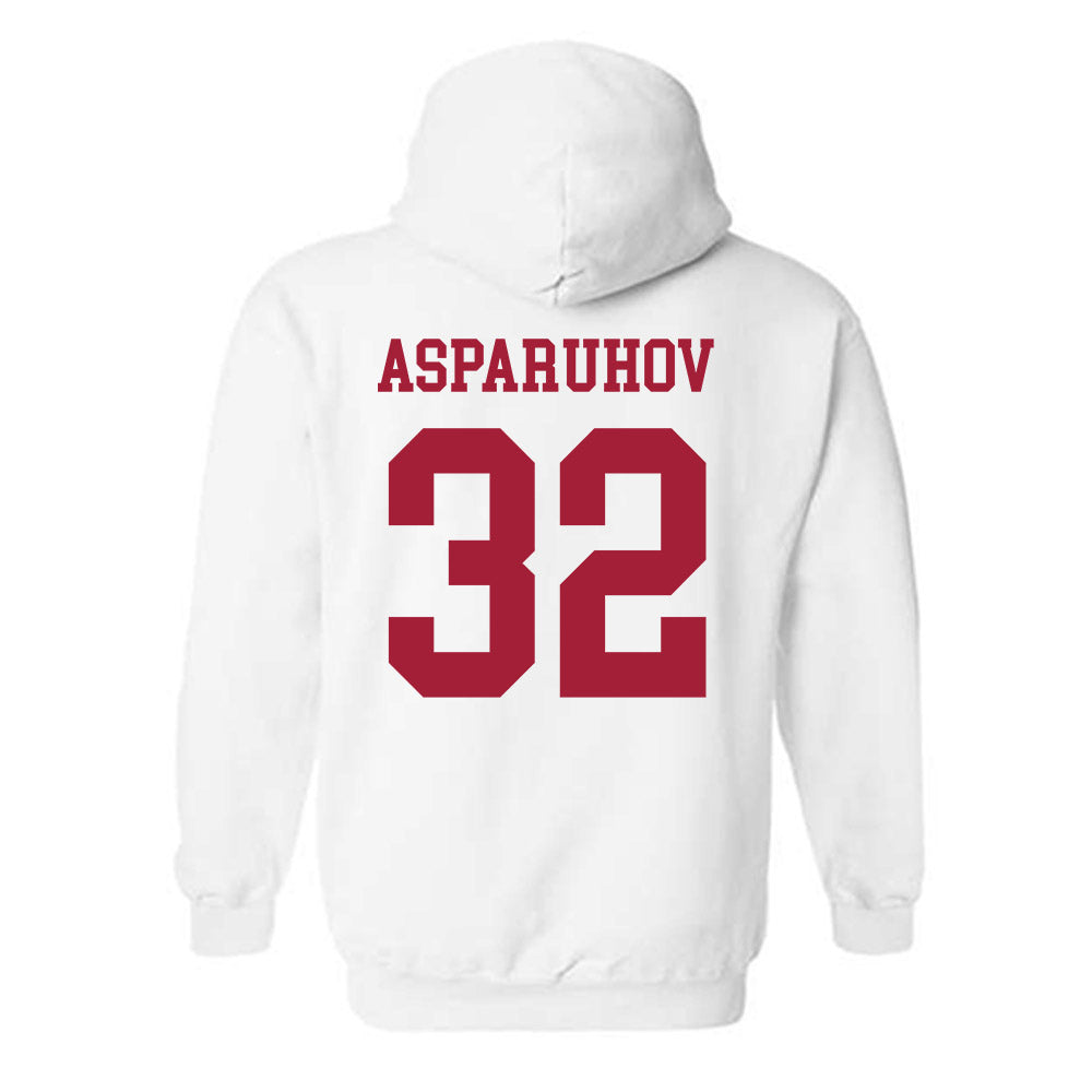 Alabama - NCAA Football : Alex Asparuhov - Vintage Shersey Hooded Sweatshirt-1