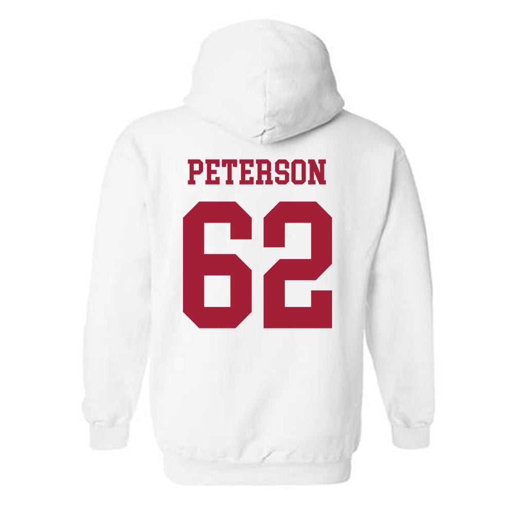 Alabama - NCAA Football : Davis Peterson - Vintage Shersey Hooded Sweatshirt-1