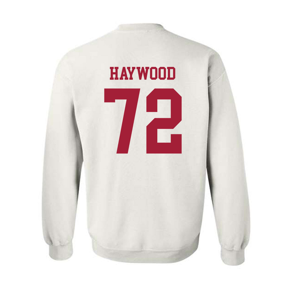 Alabama - NCAA Football : Ty Haywood - Vintage Shersey Crewneck Sweatshirt-1