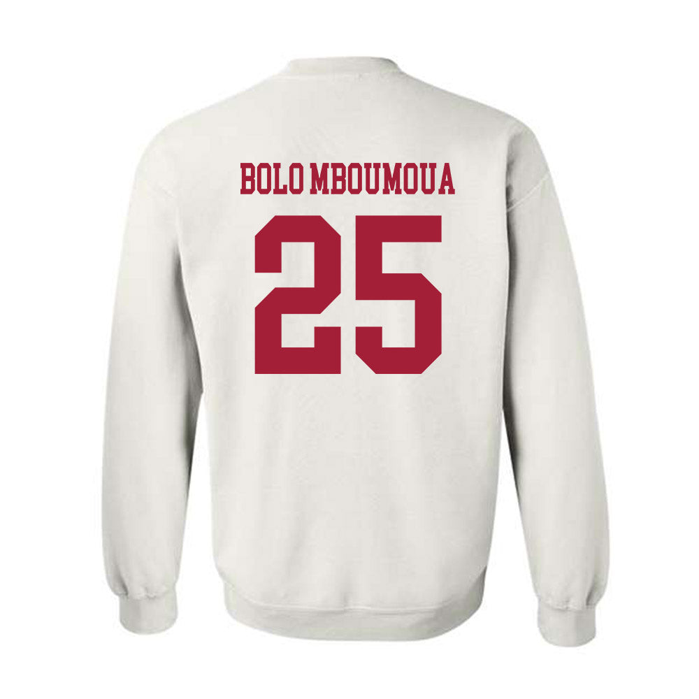 Alabama - NCAA Football : Steve Bolo Mboumoua - Vintage Shersey Crewneck Sweatshirt-1