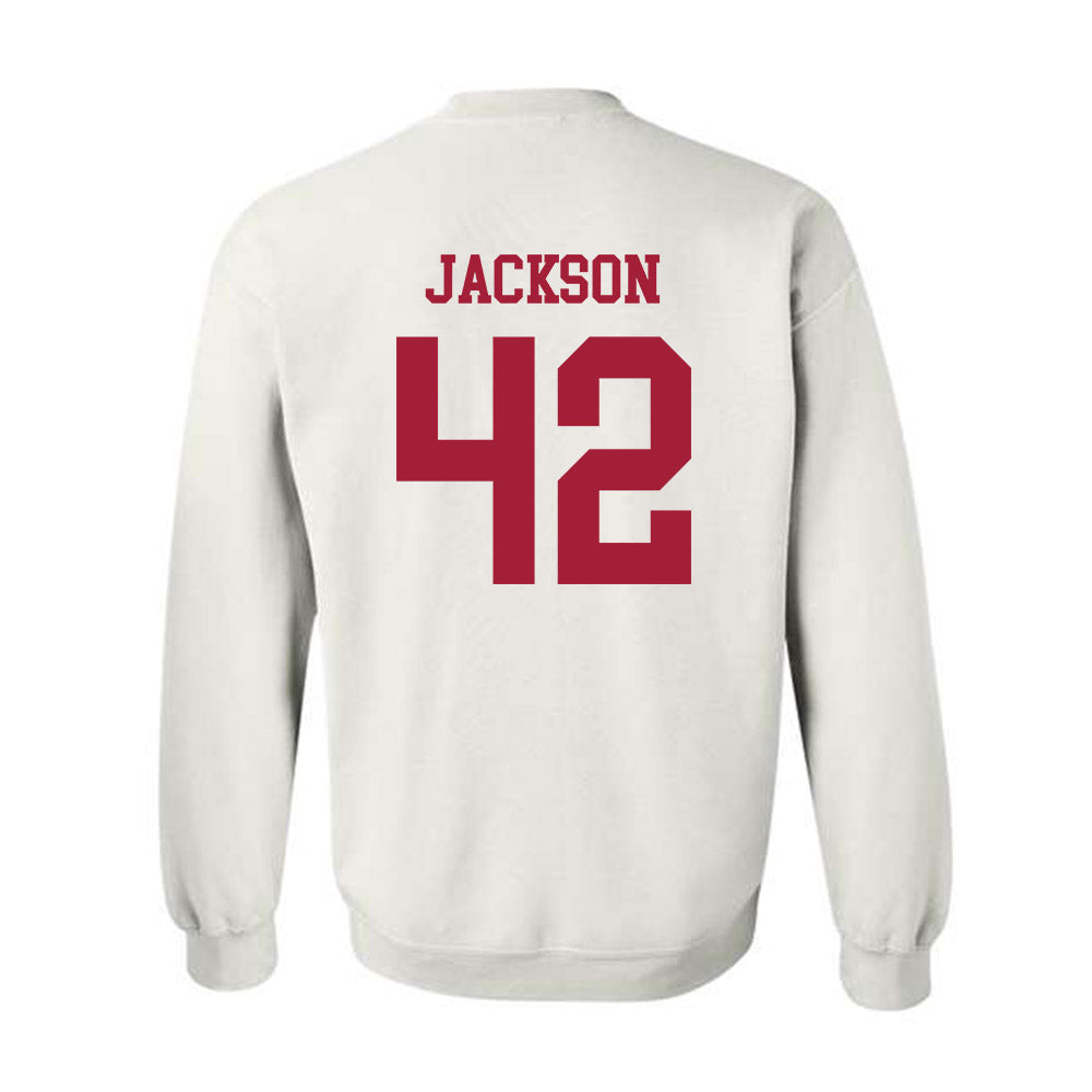 Alabama - NCAA Football : Ben Jackson - Vintage Shersey Crewneck Sweatshirt-1