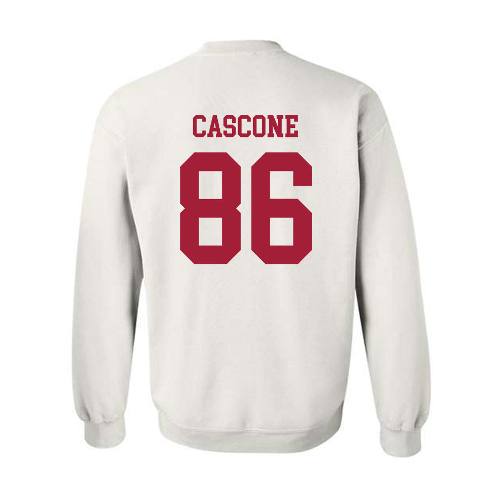 Alabama - NCAA Football : Jude Cascone - Vintage Shersey Crewneck Sweatshirt-1