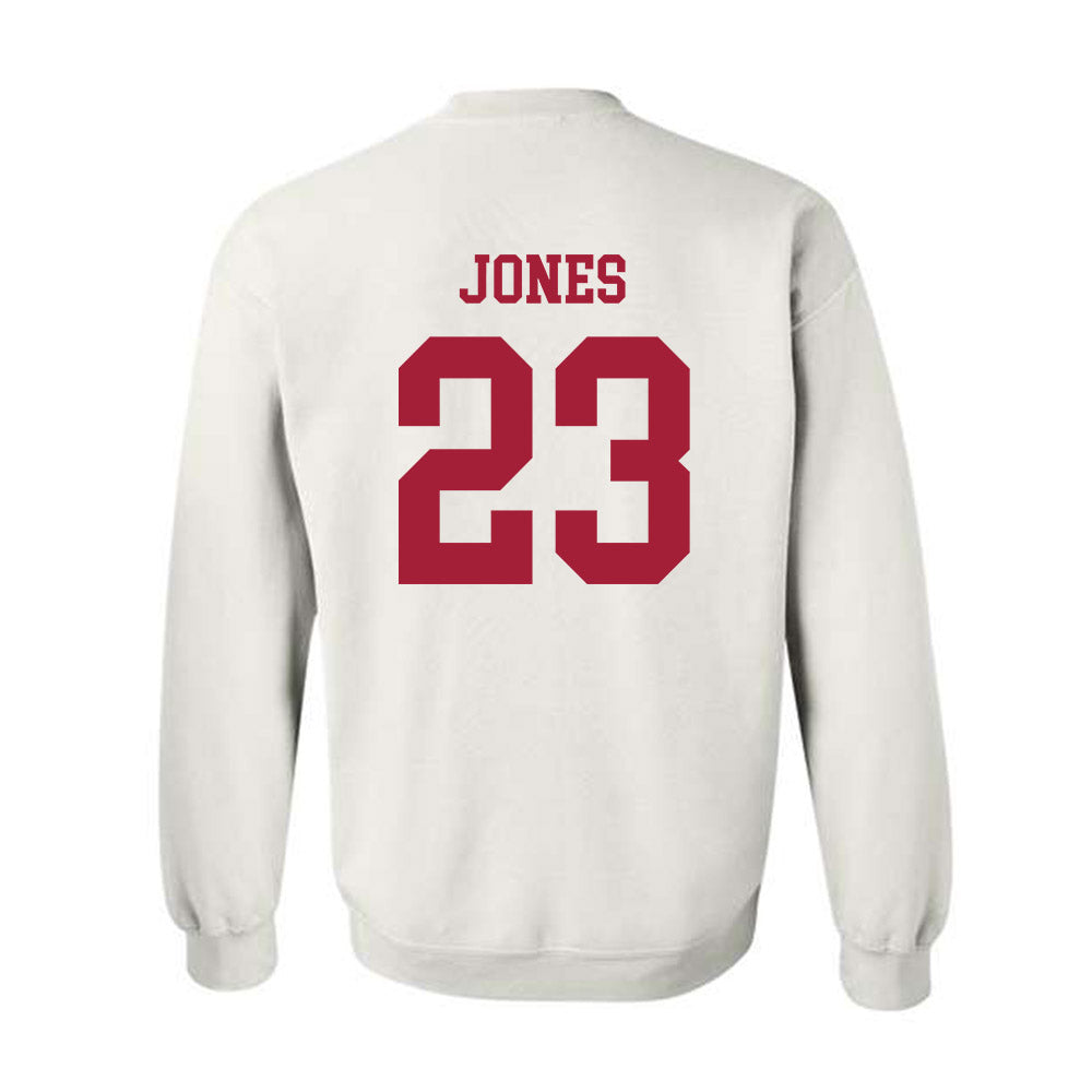 Alabama - NCAA Football : Cayden Jones - Vintage Shersey Crewneck Sweatshirt-1