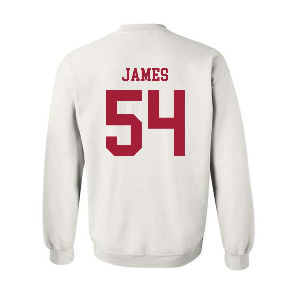 Alabama - NCAA Football : Jayvin James - Vintage Shersey Crewneck Sweatshirt-1