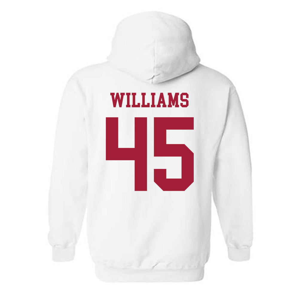 Alabama - NCAA Football : Jay Williams - Vintage Shersey Hooded Sweatshirt-1